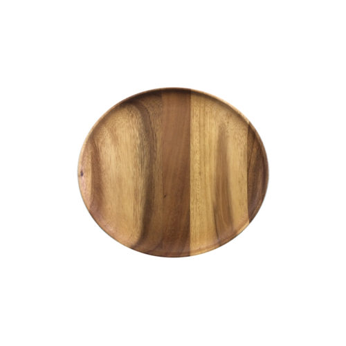 Round Wooden Serving Tray - Maju Emas Kitchenware Sdn Bhd